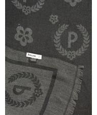 POLLINI JAQUARD Bufanda hecha en Italia. negro - Bufandas - 5