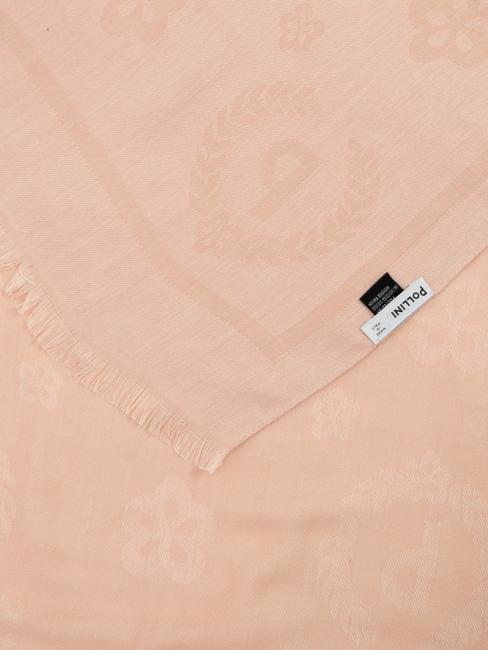 JAQUARD Bufanda hecha en Italia. rosado - Bufandas