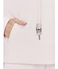 GUESS SCUBA Camisa de entrenamiento rosa de bajo perfil - Sudaderas de mujer - 4