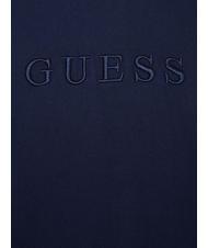GUESS FINCH TERRY Sudadera oversize con bolsillo y capucha azul inteligente multi - Sudaderas - 5
