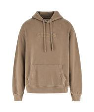 GUESS FINCH TERRY Sudadera oversize con bolsillo y capucha gris pardo pizarra multi - Sudaderas - 5