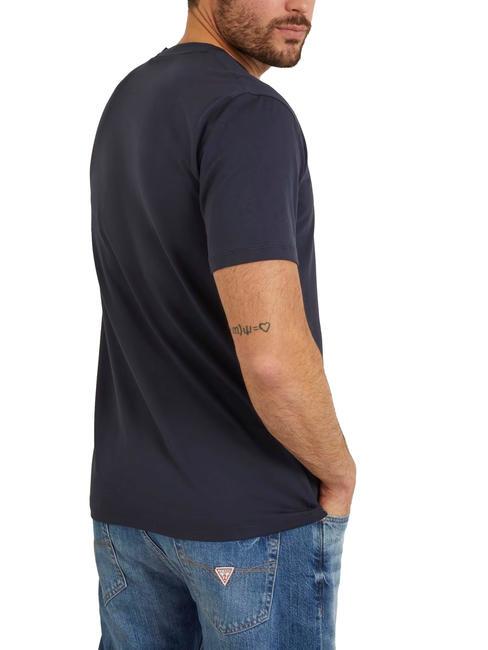 BASIC PIMA Camiseta de algod&oacute;n el&aacute;stico smartblue - camiseta