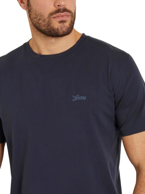 BASIC PIMA Camiseta de algod&oacute;n el&aacute;stico smartblue - camiseta