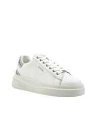GUESS ELBINA Deportivas de piel con tachuelas BLANCO / SI - Zapatos Mujer - 3