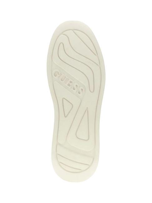 ELBINA Deportivas de piel con tachuelas BLANCO / SI - Zapatos Mujer