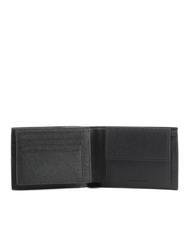 PIQUADRO Cartera CUADRADO NEGRO, en cuero negro - Carteras Hombre - 2