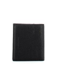 PIQUADRO BLACK SQUARE  Cartera vertical de piel negro - Carteras Hombre - 4
