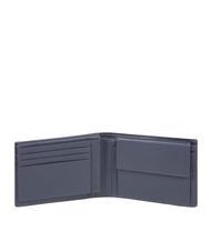 PIQUADRO Cartera Línea PULSE P16 CHEVRON AZUL - Carteras Hombre - 2