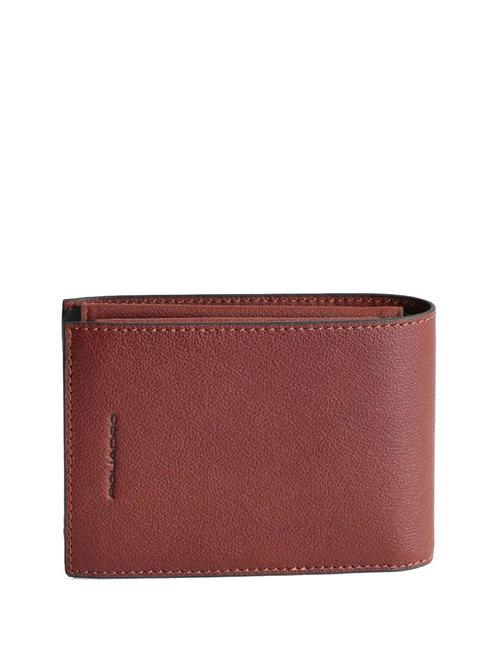 Cartera CUADRADO NEGRO, en cuero CUERO - Carteras Hombre