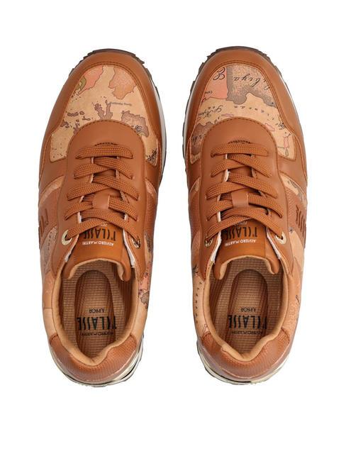 WENDY JR Zapatillas Cuero / Geo Beige - Zapatos Mujer