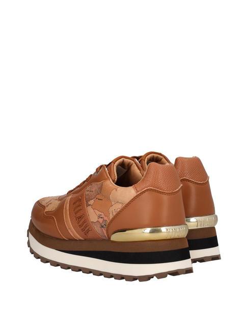WENDY JR Zapatillas Cuero / Geo Beige - Zapatos Mujer