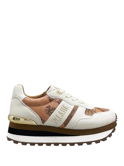 WENDY JR Zapatillas blanco roto/beige geo - Zapatos Mujer