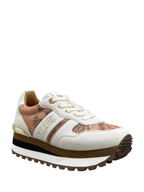 WENDY JR Zapatillas blanco roto/beige geo - Zapatos Mujer