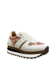 ALVIERO MARTINI PRIMA CLASSE WENDY JR Zapatillas blanco roto/beige geo - Zapatos Mujer - 3