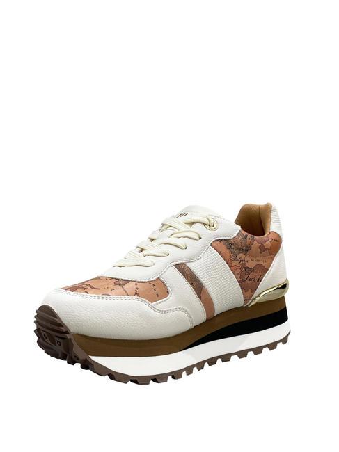 WENDY JR Zapatillas blanco roto/beige geo - Zapatos Mujer