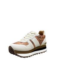 ALVIERO MARTINI PRIMA CLASSE WENDY JR Zapatillas blanco roto/beige geo - Zapatos Mujer - 4