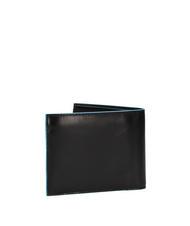 PIQUADRO BLUE SQUARE  Cartera mediana de piel negro - Carteras Hombre - 3