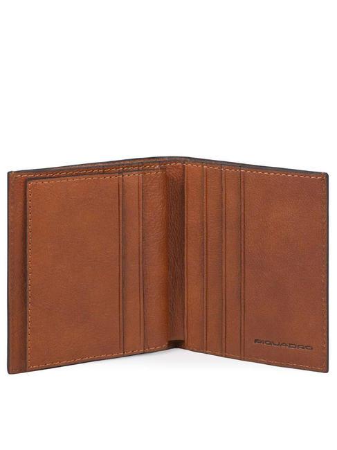 BLACK SQUARE  Cartera vertical de piel cuero - Carteras Hombre
