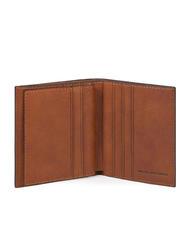 PIQUADRO BLACK SQUARE  Cartera vertical de piel - Carteras Hombre