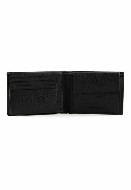 MODUS SPECIAL Cartera de piel granulada negro - Carteras Hombre