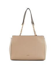 GAUDÌ CLAIRE Bolso bandolera con asas de cadena arena - Bolsos Mujer - 3