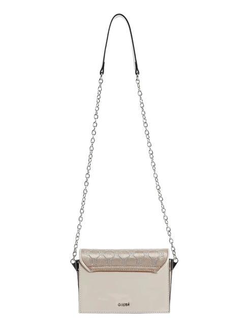 CHELSIE Mini bolso de terciopelo con pedrería perla - Bolsos Mujer