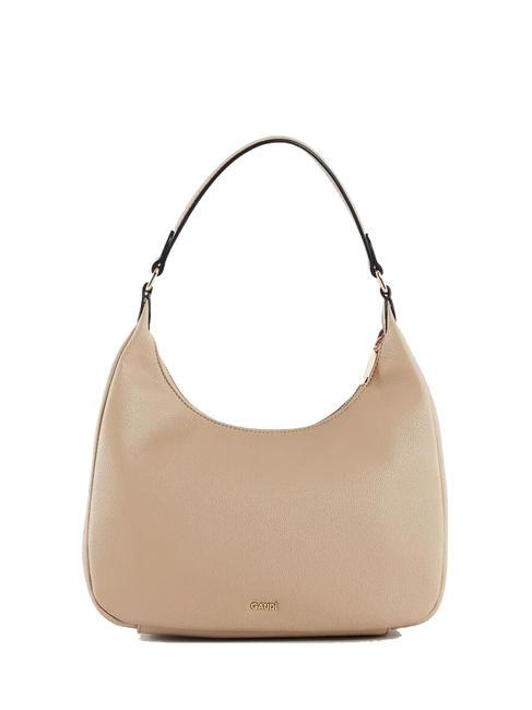 CLAIRE Bolso hobo con bolsillo arena - Bolsos Mujer