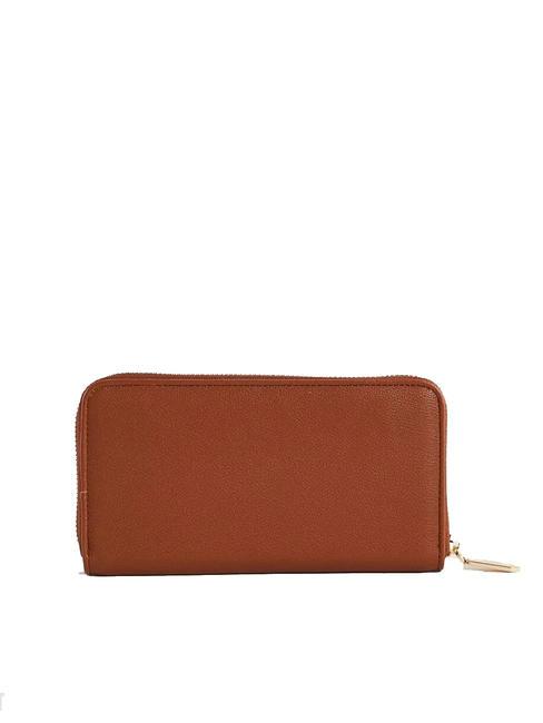 CLEMENTINE Cartera grande con cremallera alrededor bronceado - Carteras Mujer