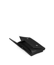 PIQUADRO P16 Cartera en piel y tejido CHEVRON / NEGRO - Carteras Hombre - 3