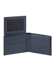 PIQUADRO MODUS RESTYLING Billetera de cuero azul - Carteras Hombre - 3