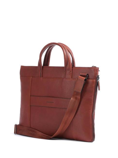 BLACK SQUARE  Maletín para PC de 15", ampliable cuero - Maletines de Trabajo