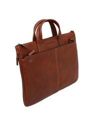 PIQUADRO BLACK SQUARE  Maletín para PC de 15", ampliable cuero - Maletines de Trabajo - 3