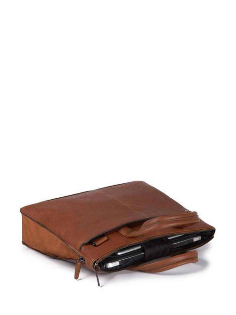 BLACK SQUARE  Maletín para PC de 15", ampliable cuero - Maletines de Trabajo