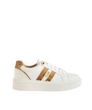 ALVIERO MARTINI PRIMA CLASSE GEO METALLIC LOGO Zapatillas con plataforma blanco - Zapatos Mujer - 2