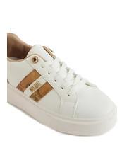 ALVIERO MARTINI PRIMA CLASSE GEO METALLIC LOGO Zapatillas con plataforma blanco - Zapatos Mujer - 4