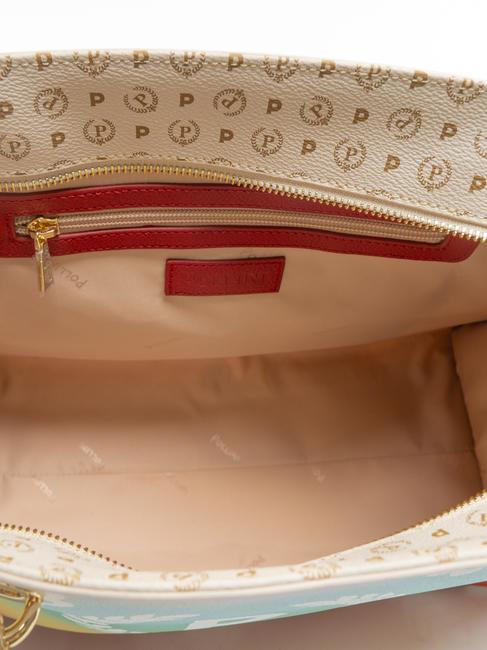 HERITAGE  Bolsa de la compra con estampado all over Marfil / lac - Bolsos Mujer