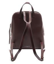 GIANNI CHIARINI SMOOTH  Mochila de cuero de color rojo oscuro - Bolsos Mujer - 4
