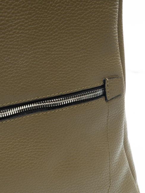 GC Mochila de piel martillada guam verde - Bolsos Mujer