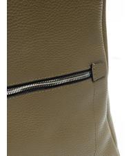 GIANNI CHIARINI GC Mochila de piel martillada guam verde - Bolsos Mujer - 3