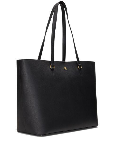 KARLY  Bolso tote grande de piel NEGRO - Bolsos Mujer