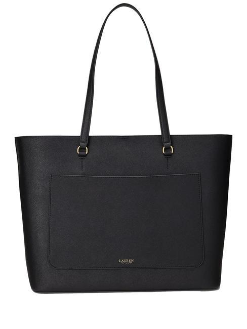 KARLY  Bolso tote grande de piel NEGRO - Bolsos Mujer