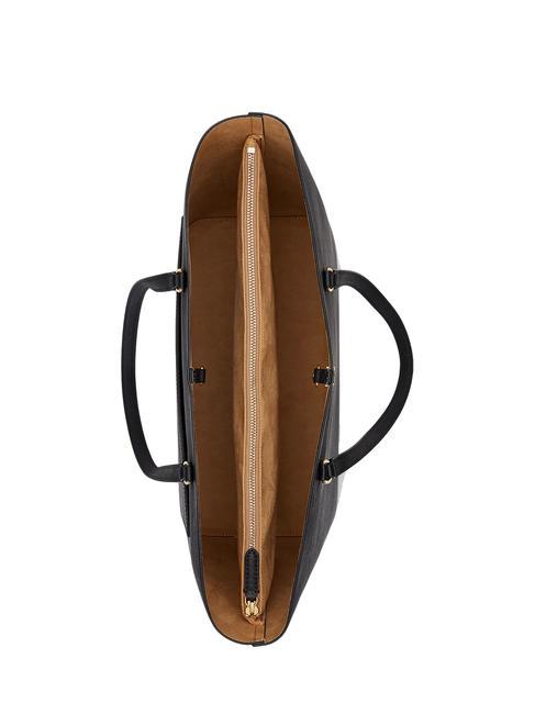 KARLY  Bolso tote grande de piel NEGRO - Bolsos Mujer