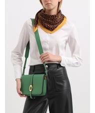 COCCINELLE COSIMA Bolso bandolera de piel martillada menta - Bolsos Mujer - 4
