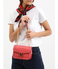 COCCINELLE NEW MARVIN TWIST Bolso micro bandolera, en piel. arándanos - Bolsos Mujer - 4