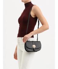 COCCINELLE MARGHERITA Bolso Saddle de piel martillada menta - Bolsos Mujer - 4