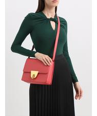 COCCINELLE NICO Bolso bandolera pequeño de piel arándanos - Bolsos Mujer - 4