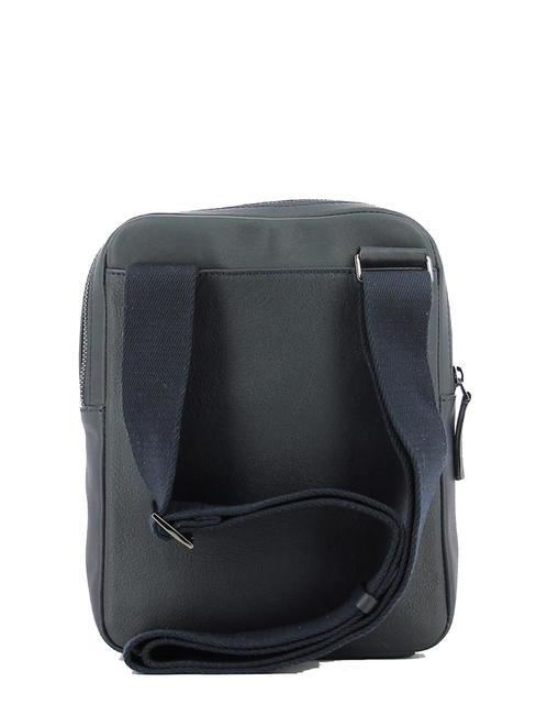 CAMPIONARIO - DAVID Bolso bandolera de piel para iPad azul - Bandoleras Hombre