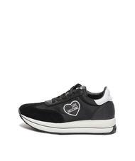 LOVE MOSCHINO RUN 40 Zapatillas con inserciones de purpurina. - Zapatos Mujer