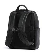 PIQUADRO BLACK SQUARE Mochila de piel para port&aacute;til de 14" negro - Mochilas para port&aacute;til - 2
