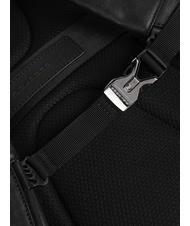 PIQUADRO BLACK SQUARE Mochila de piel para port&aacute;til de 14" negro - Mochilas para port&aacute;til - 3